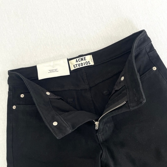 Acne Studios Skin 5 Black Skinny Jeans - Picture 7 of 14